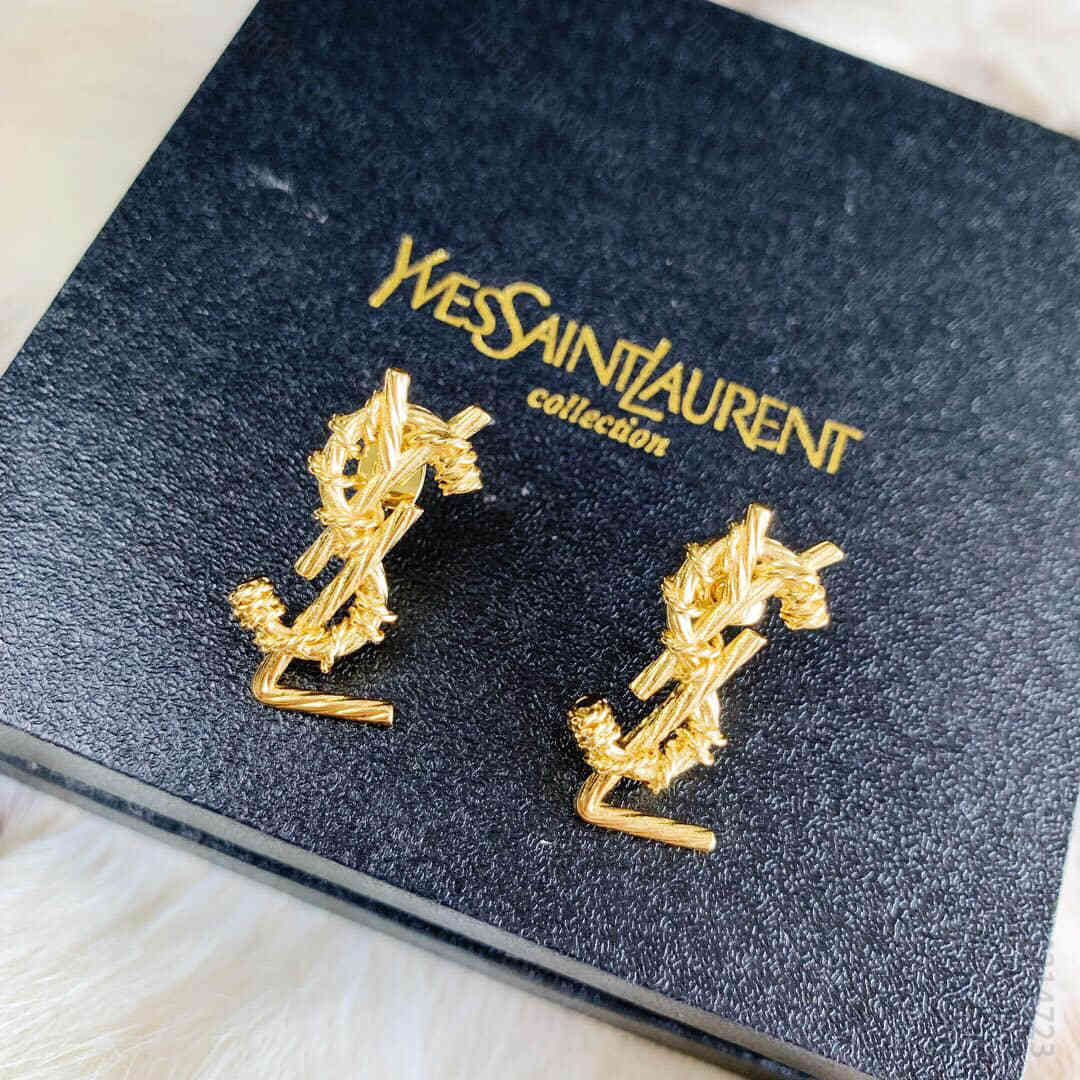 圣罗兰耳环网站 YSL / SLP 女士耳钉耳环 