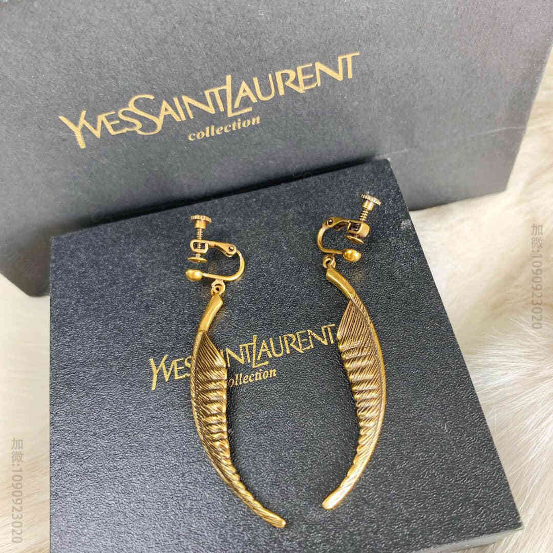 YSL / SLP 女士耳夹耳钉