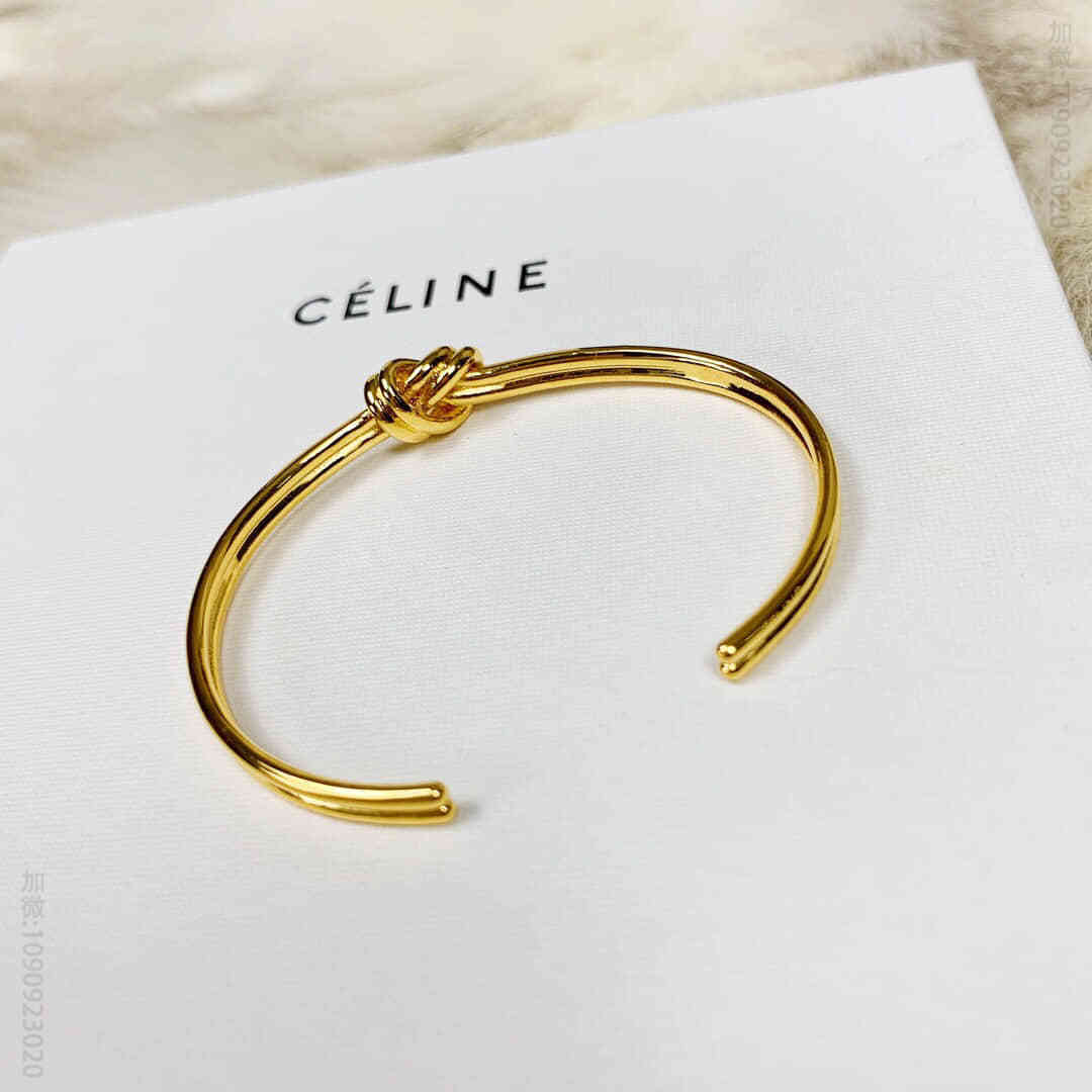 2023新款Celine扭花打结双手镯