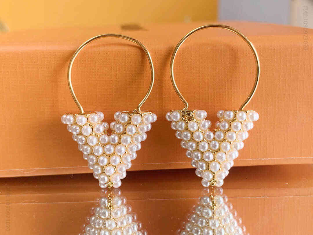 Louis Vuitton 路易威登 lv珍珠款耳钉