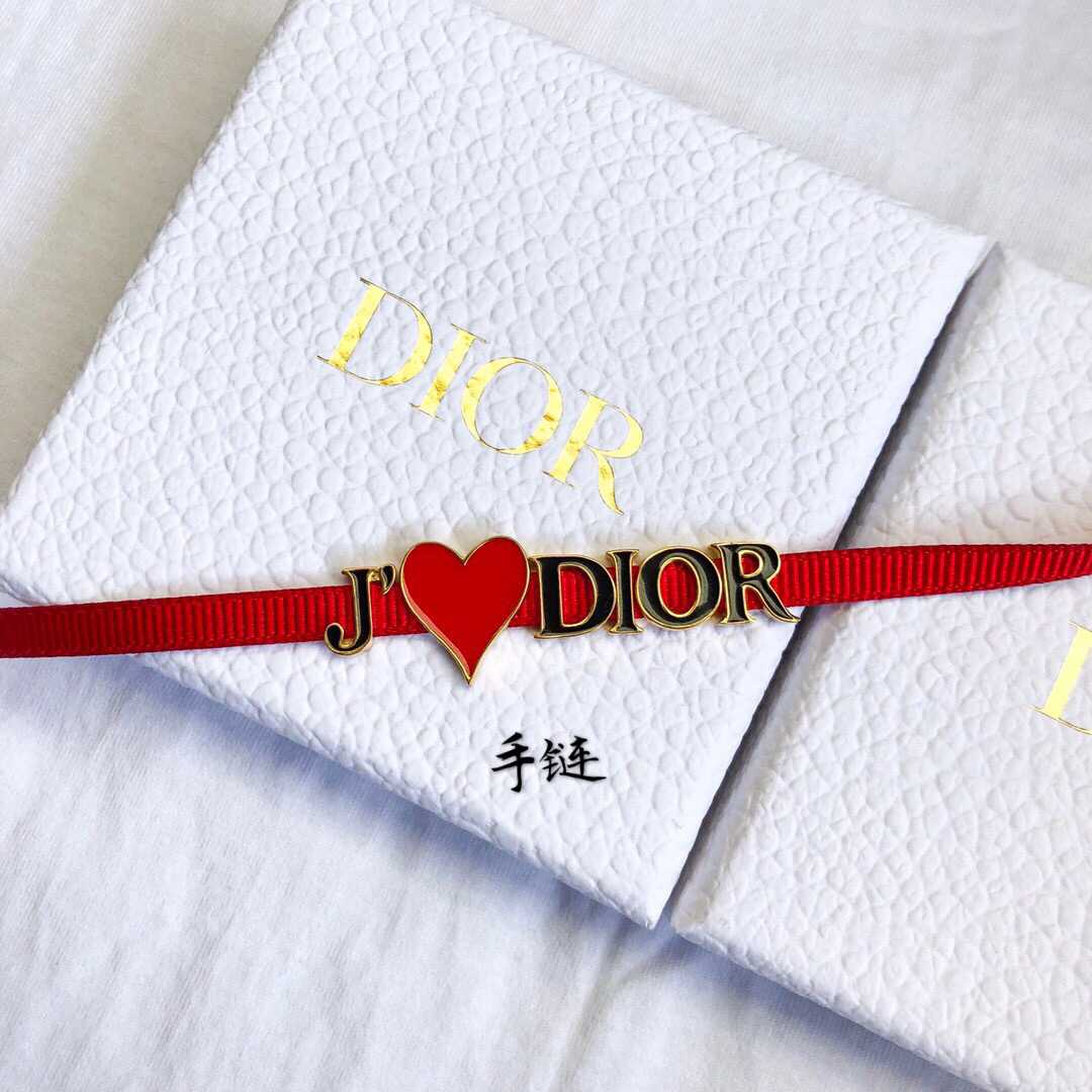 19款Dior迪奥七夕新款红绳系列手链