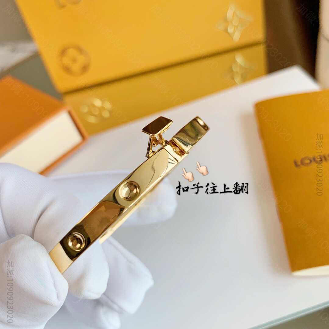 M65807_Louis Vuitton 路易威登 LV手镯玫瑰金手镯 LV手镯饰品