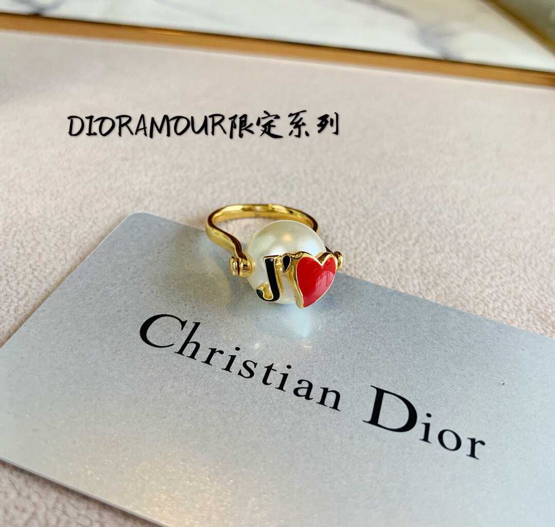 19款Dior迪奥七夕新款红绳系列戒指