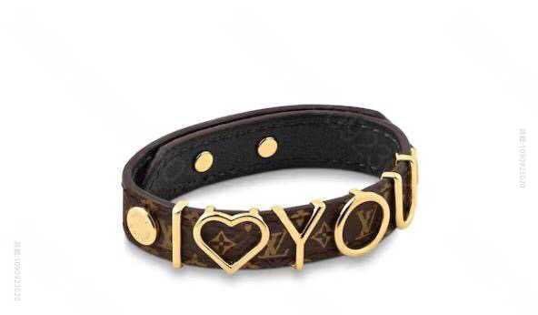 Louis Vuitton 路易威登 lv I YOU皮手链手绳
