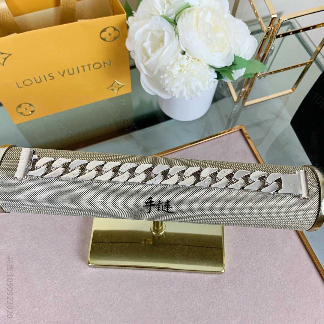 lv路易威登老花纹链式LV CHAIN LINKS 手链
