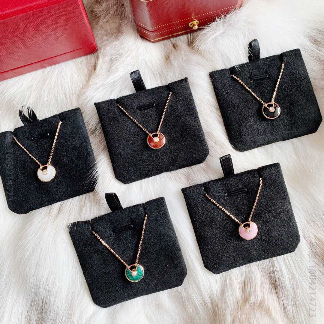 一比一卡地亚女士项链 Cartier 卡地亚护身符项链 一比一卡地亚项链图片 