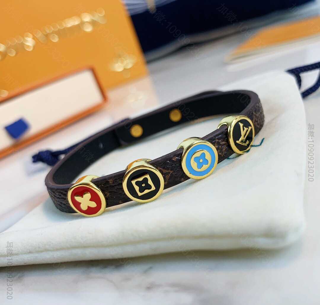 Louis Vuitton 路易威登 LV皮绳手链