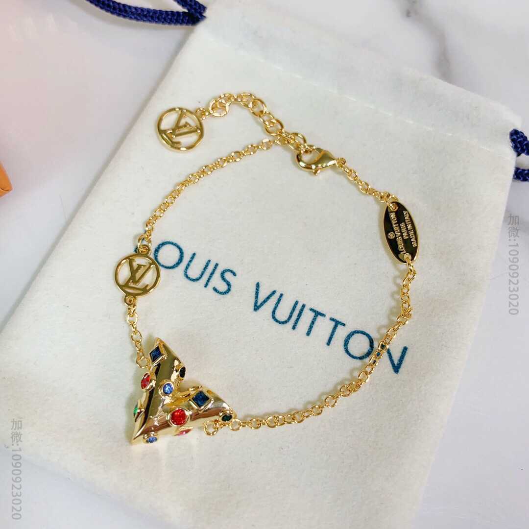 Louis Vuitton 路易威登 lv彩钻 手链