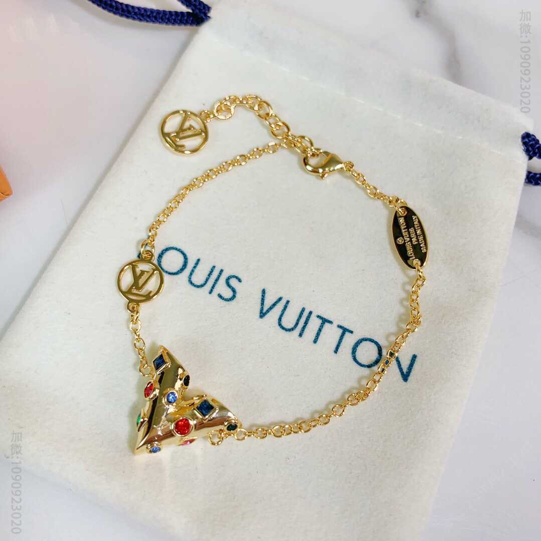 Louis Vuitton 路易威登 lv彩钻 手链