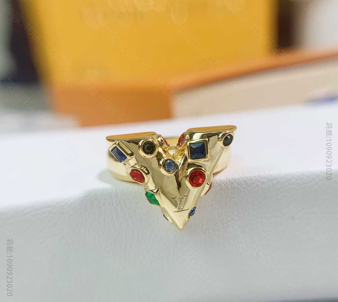 Louis Vuitton 路易威登 lv彩钻 戒指6.7.8码