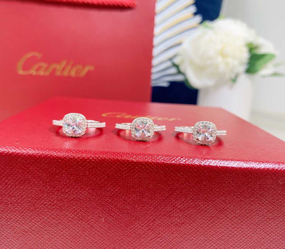 卡地亚Cartier钻戒指 向佐郭碧婷求婚同款婚戒 6.7.8