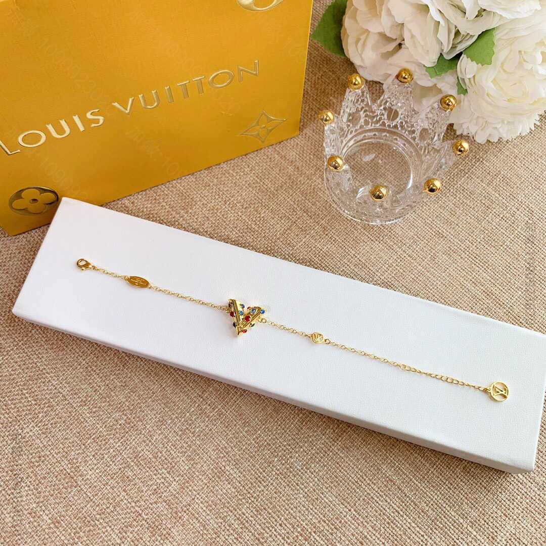 Louis Vuitton 路易威登 lv彩钻 手链