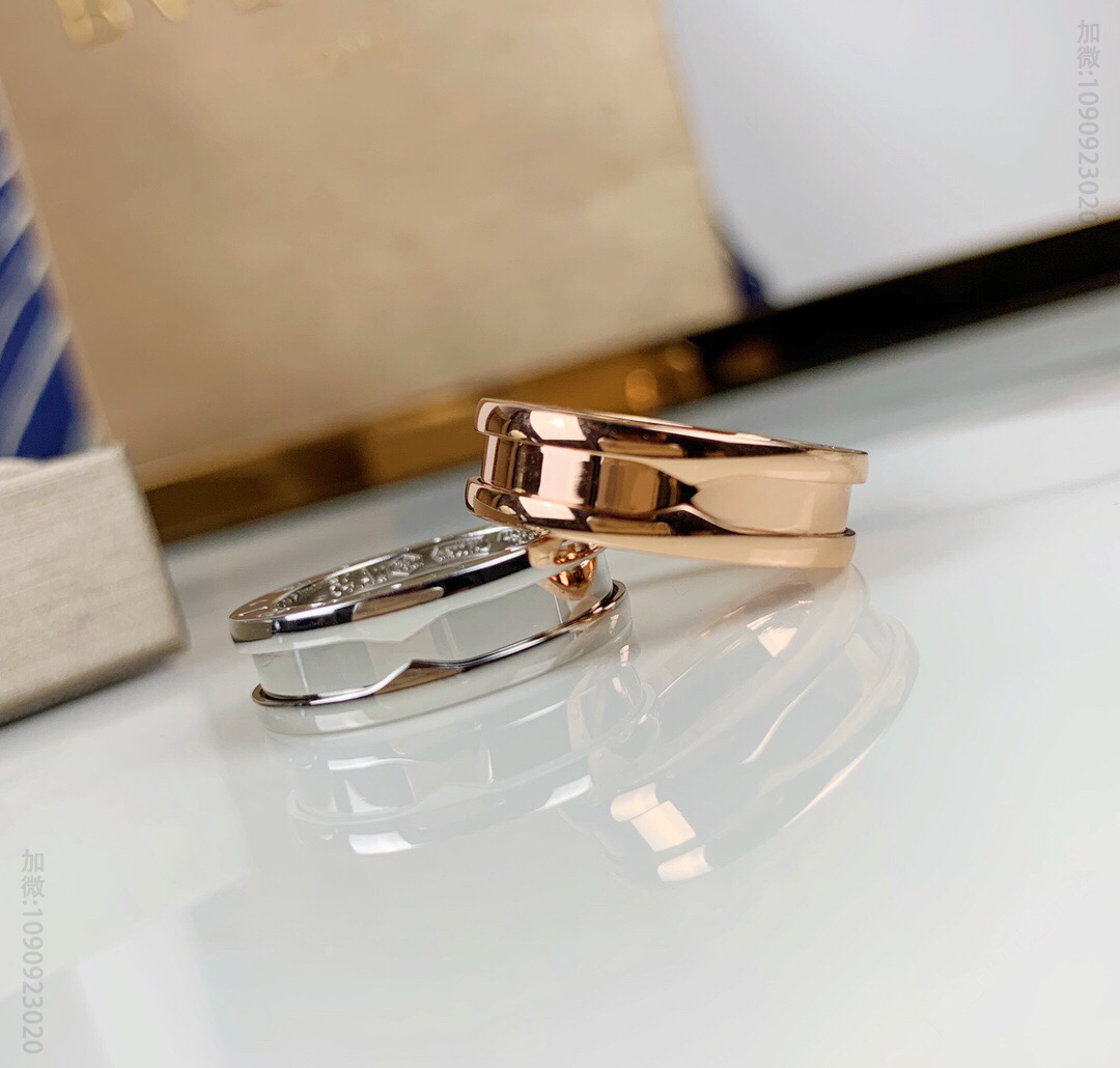 宝格丽BVLGARI B.ZERO1 单圈情侣 对戒 戒指