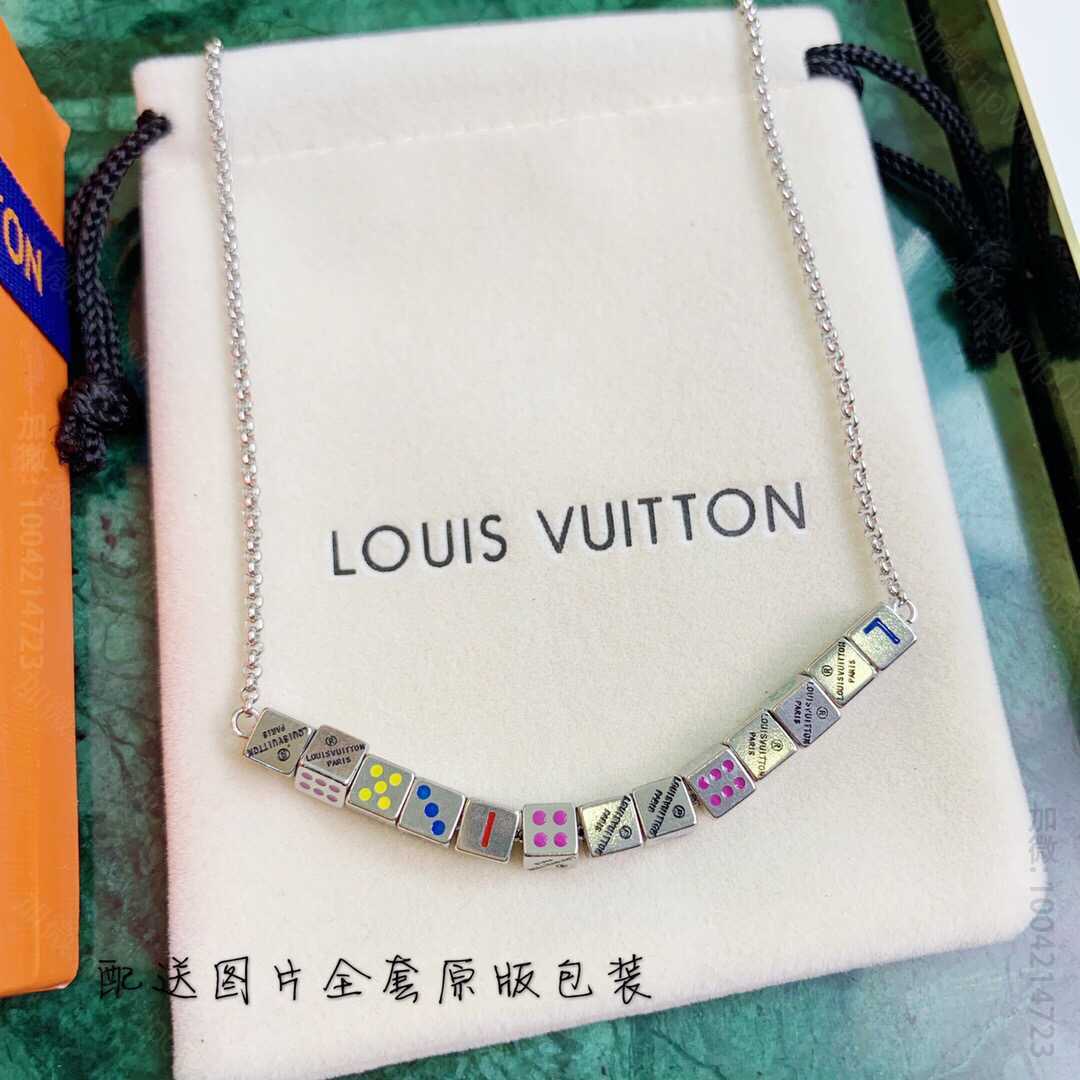 原版LV项链 LV饰品 Louis Vuitton 路易威登 LV 男女同款 项链 原版LV项链 