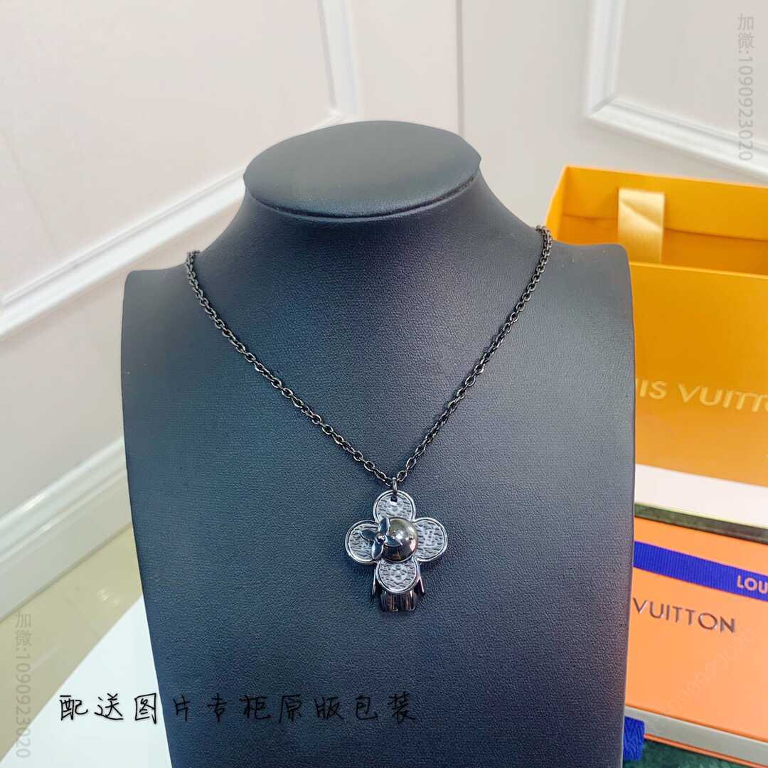 Louis Vuitton 路易威登 LV 男女同款 太阳花项链