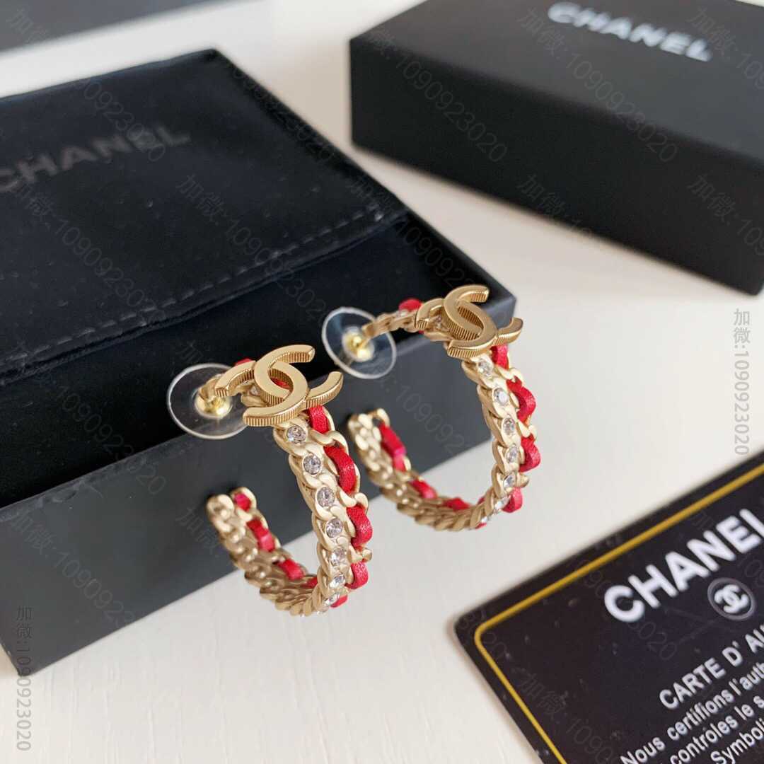 CHANEL香奈儿 专柜新款 小香家珍珠耳钉