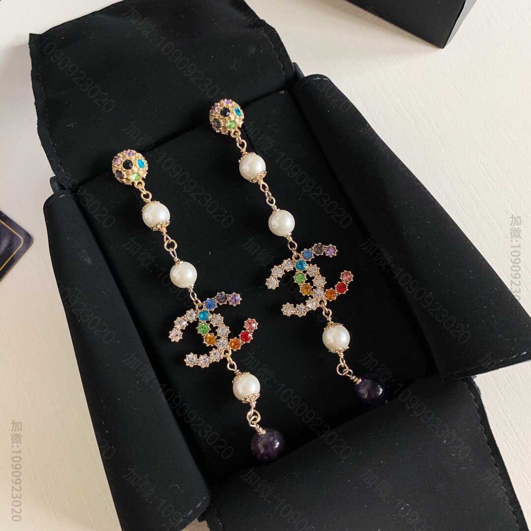 chanel香奈儿 专柜新款 小香家双C耳环ZP开模定制耳环
