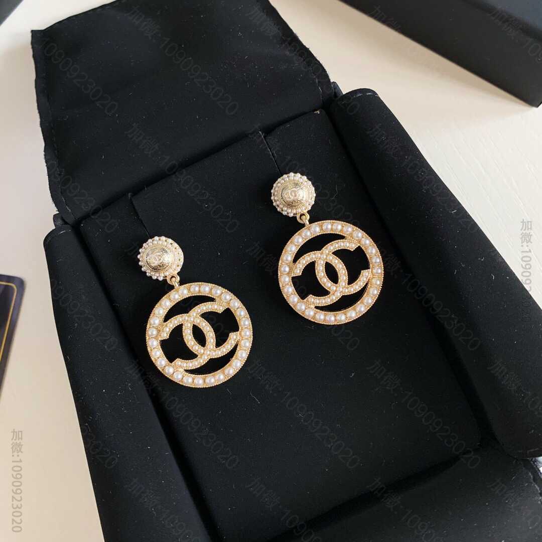 chanel香奈儿 专柜新款 小香家双C耳环 ZP开模定制耳环
