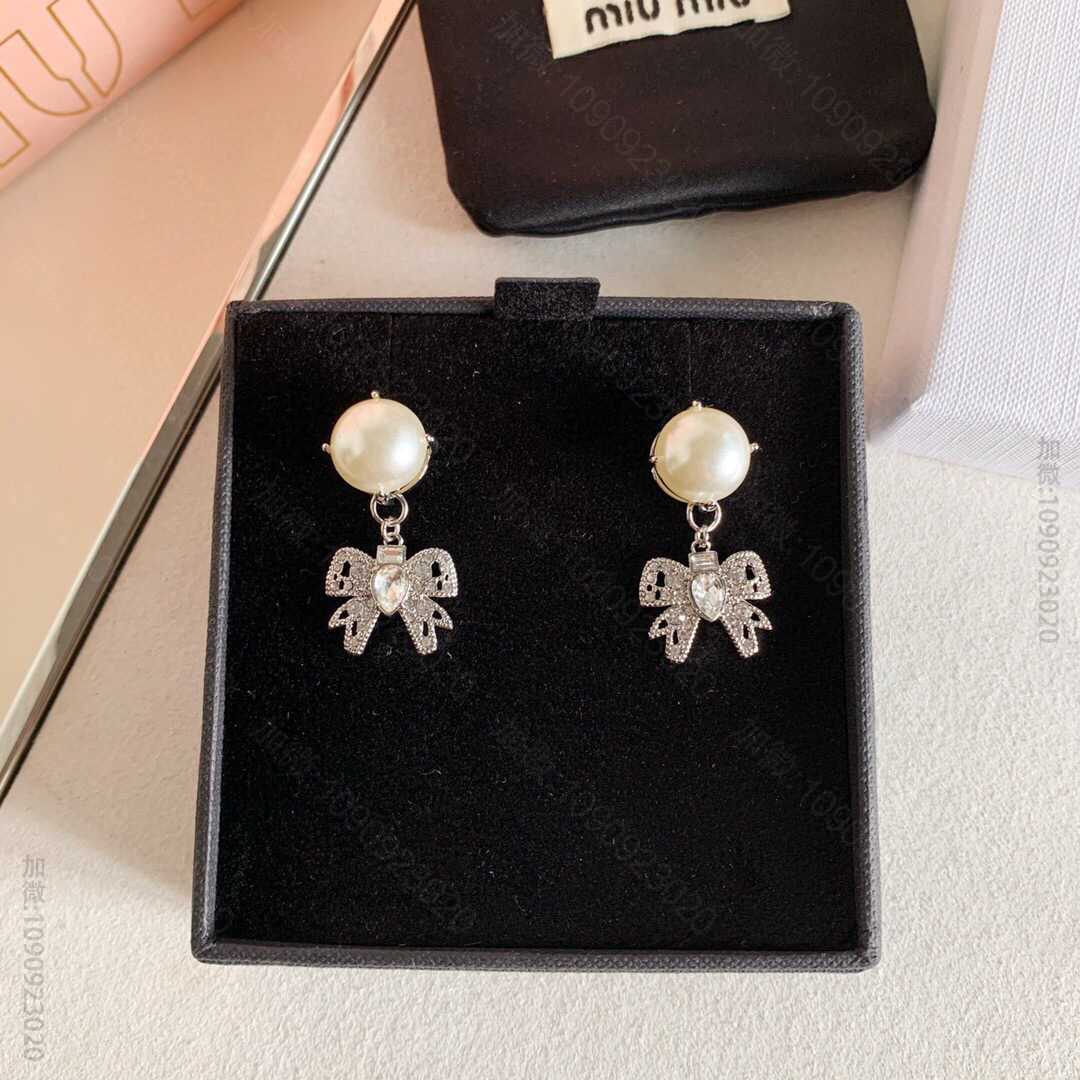 MiuMiu MICRO BOW JEWELS 蝴蝶结装饰耳环