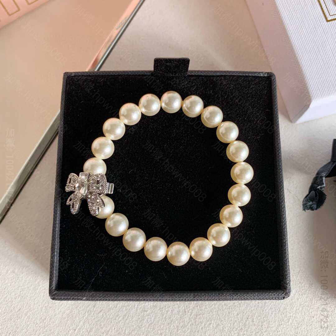 高仿缪缪女士手链 MiuMiu MICRO BOW JEWELS 金属蝴蝶结装饰手链 高仿缪缪手链 