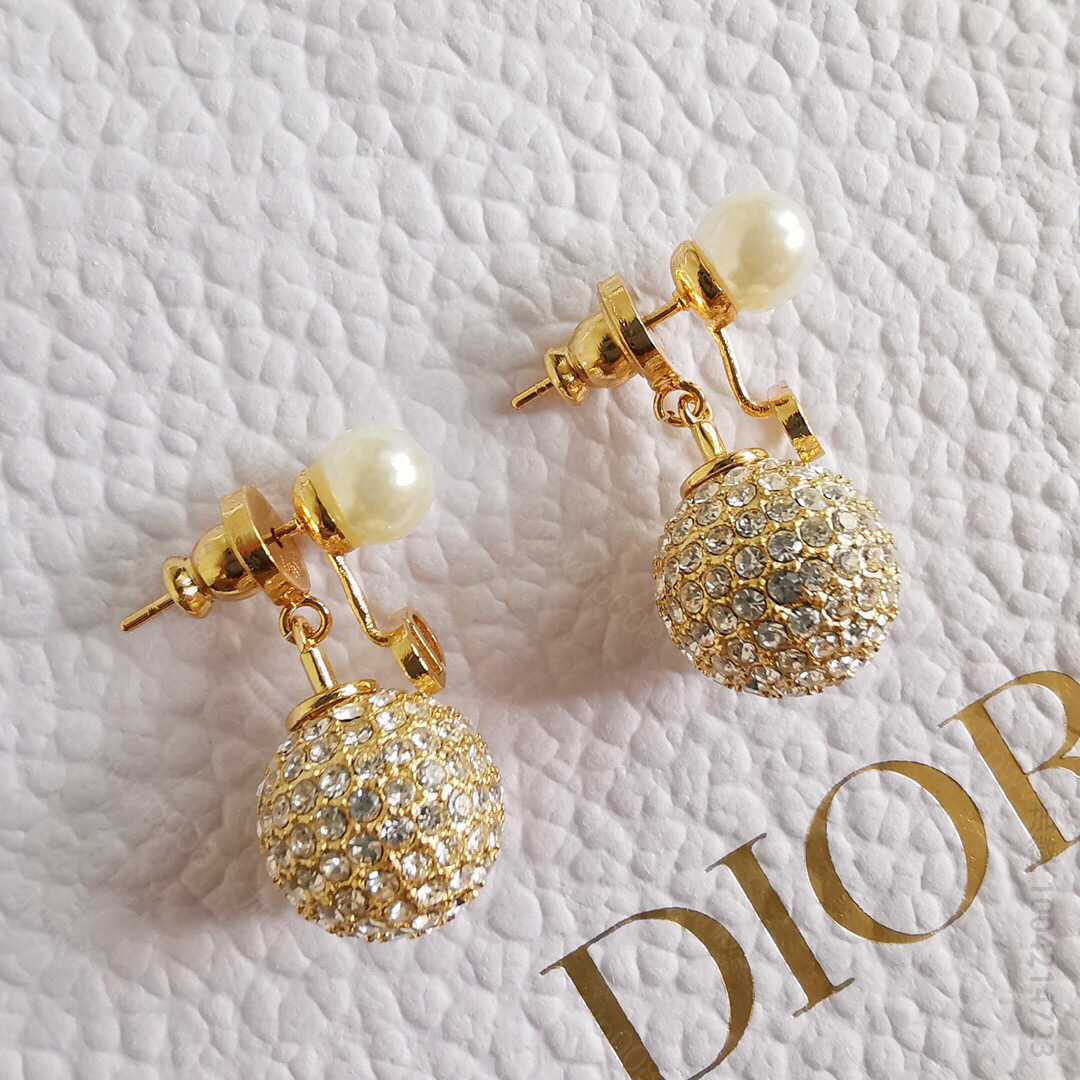 原单迪奥耳环首饰 迪奥首饰 迪奥 专柜新款 DIOR LA PETITE TRIBALE耳环 迪奥耳环 