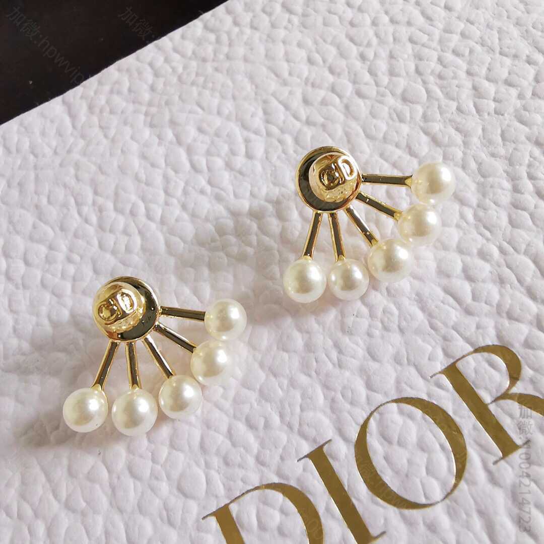 迪奥首饰 DIOR 迪奥 专柜新款 DIOR LA PETITE TRIBALE耳环 迪奥耳环 