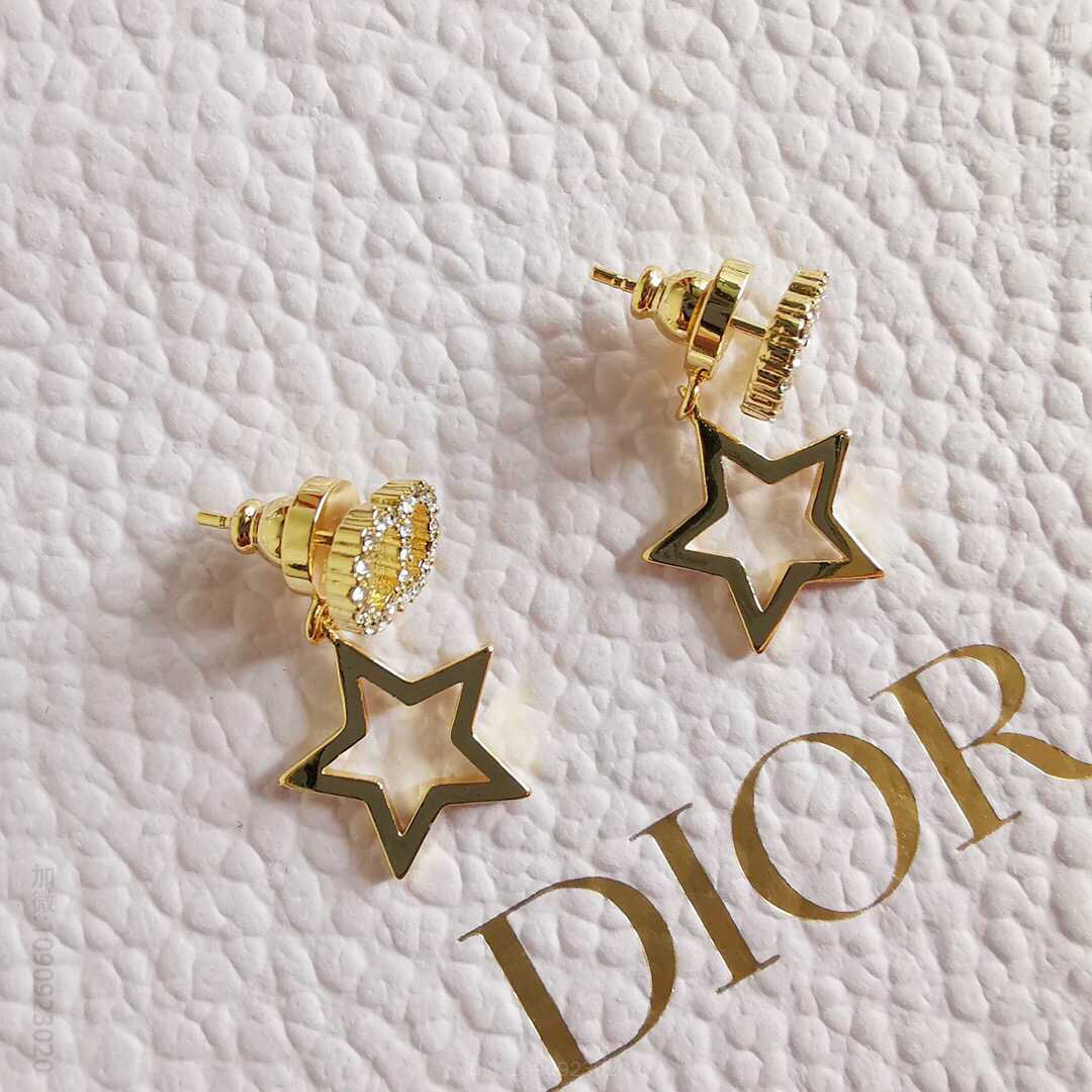 迪奥首饰 迪奥 专柜新款 DIOR DANSEUSE ETOILE耳环 迪奥耳环 
