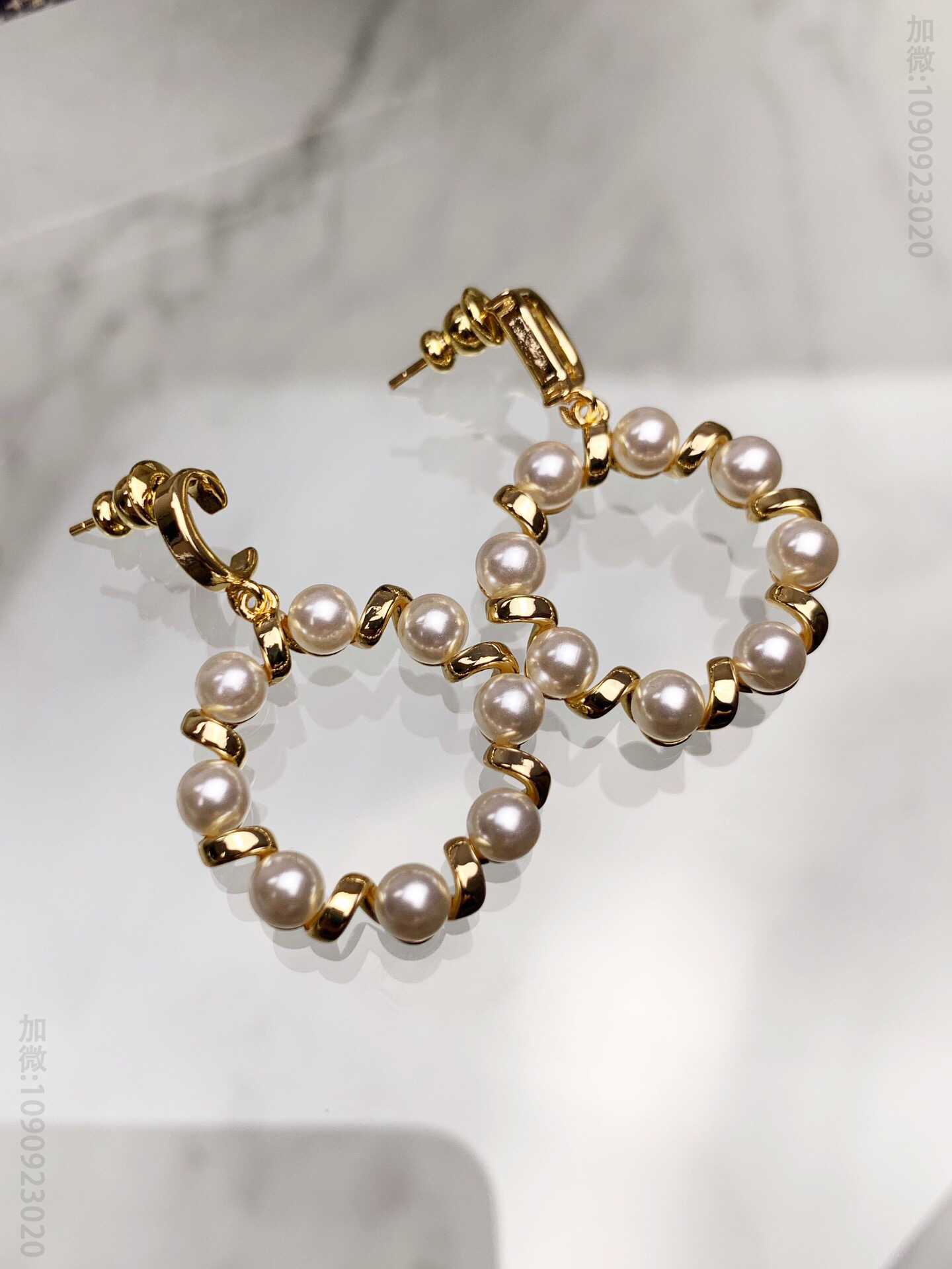2023新款DIOR CD珍珠 耳钉 耳环