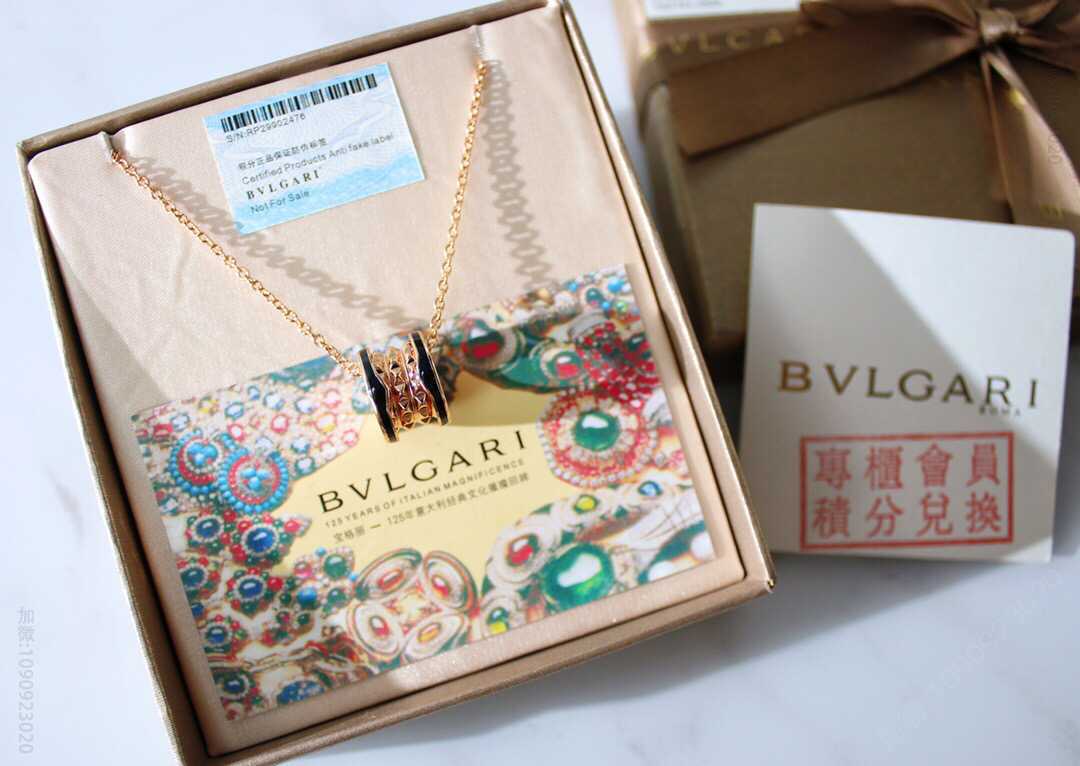 BVLGARI宝格丽 电镀v金材质新款项链