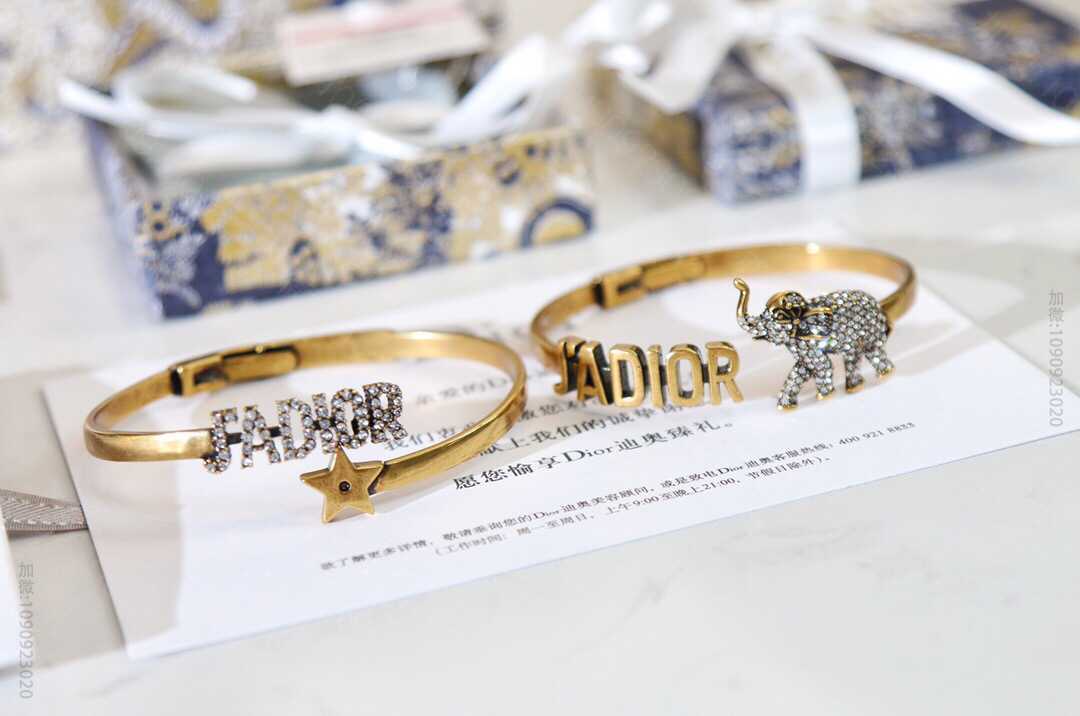 2023新款DIOR大象 jadior开口手镯