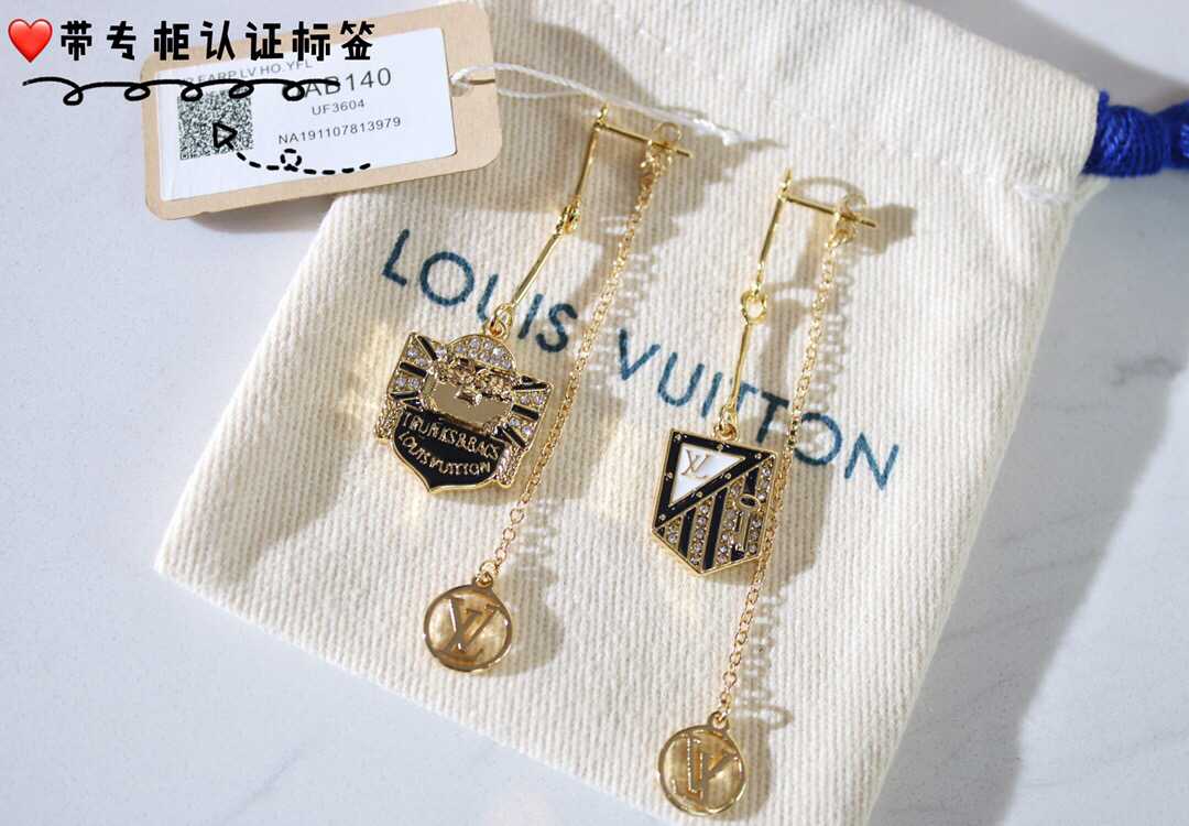 LV饰品 Louis Vuitton 路易威登 耳钉 LV耳环 