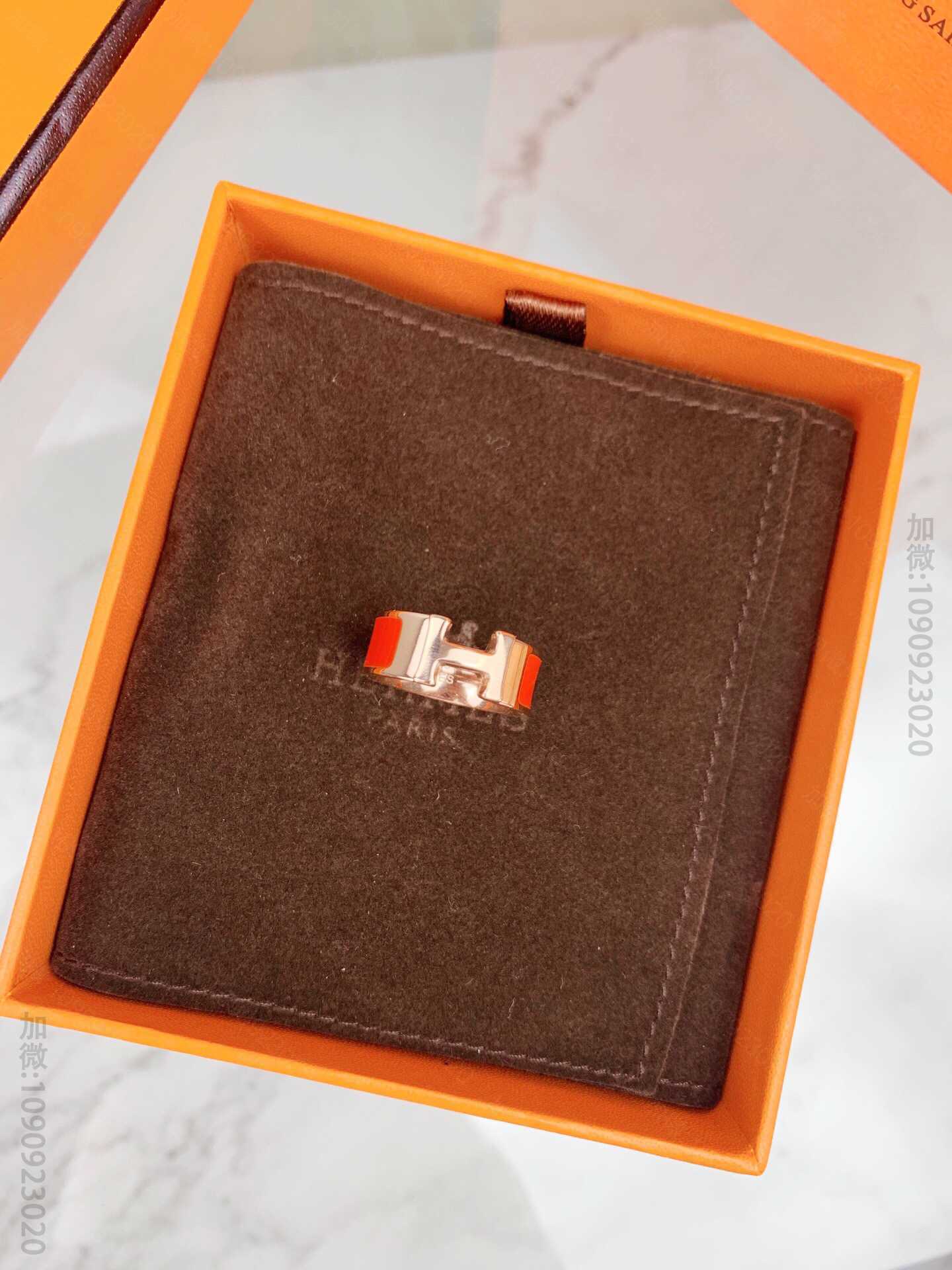 Hermes爱马仕 4色可选 925银 戒指