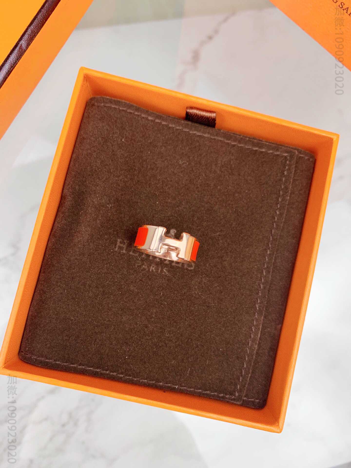 Hermes爱马仕 4色可选 925银 戒指