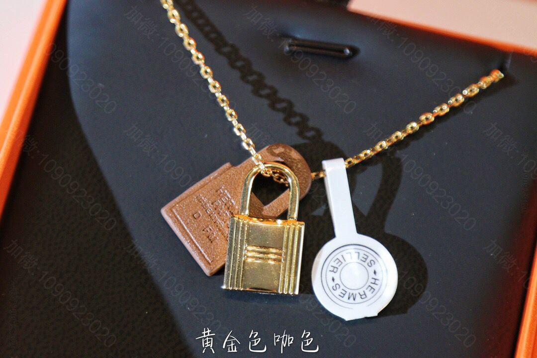 HERMES爱马仕O'kelly锁头项链