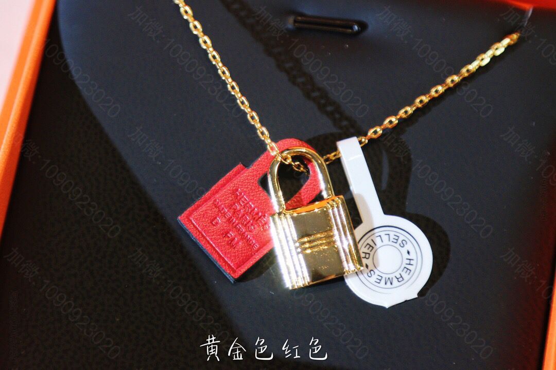 HERMES爱马仕O'kelly锁头项链