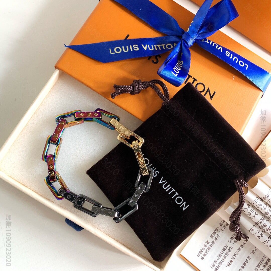 LV/路易威登 MONOGRAM COLORS 链条手链