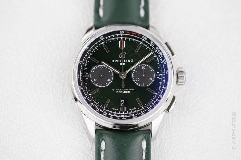 GF新品百年灵璞雅Asia-7750机芯B01计时腕表Premier B01 Chronograph （吴彦祖同款） 原版百年灵男款腕表 