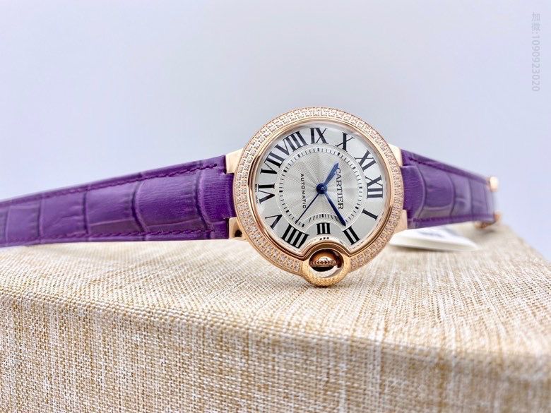 蓝气球Cartier Ballon Bleu de 系列精密海鸥TOP级2824机芯腕表