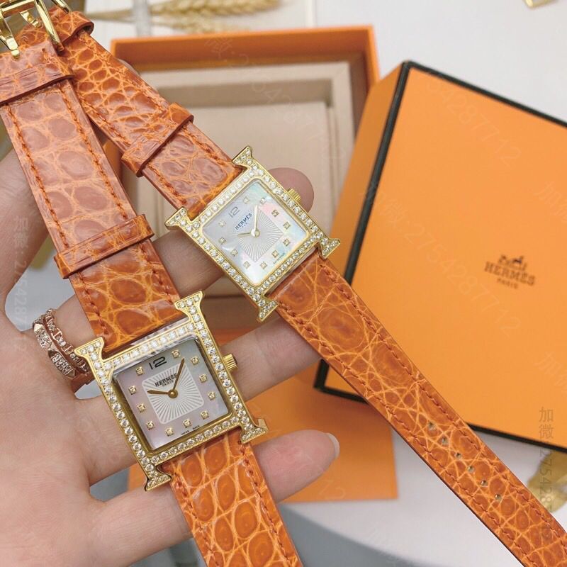 原版爱马仕女士手表 HERMES【爱马仕】2023最新出品-爱马仕最新配色腕表 爱马仕女士手表 