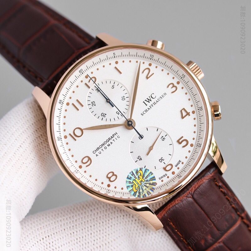 IWC 万国 葡萄牙系列ETA7750 订制自动机械计时码机芯自动机械计时跑秒腕表