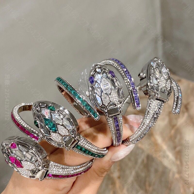 原版宝格丽女士腕表 宝格丽腕表 最新款宝格丽-BVLGARI SERPENTI MISTERIOSI蛇形手镯腕表 宝格丽女士腕表 