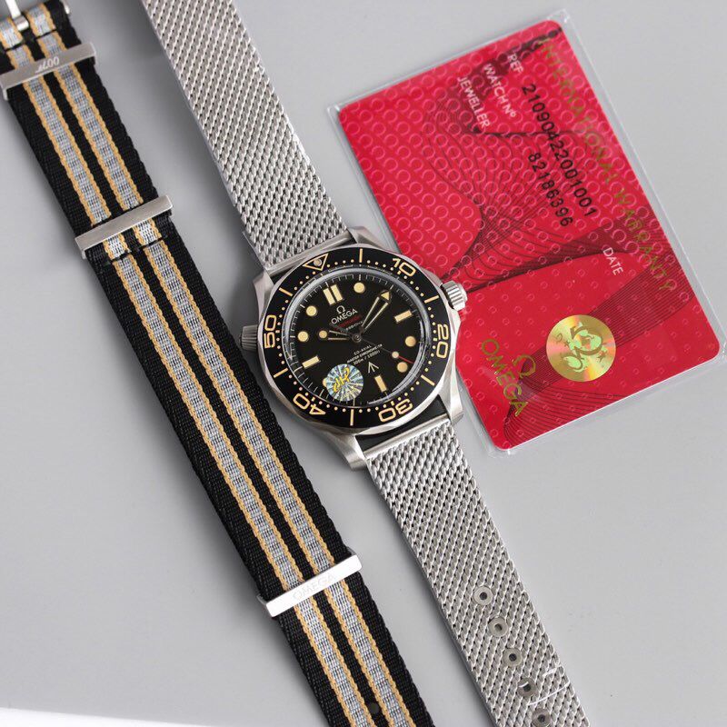 原版欧米茄男款手表 欧米茄海马300 邦德007原装进口机芯腕表 欧米茄男款手表 