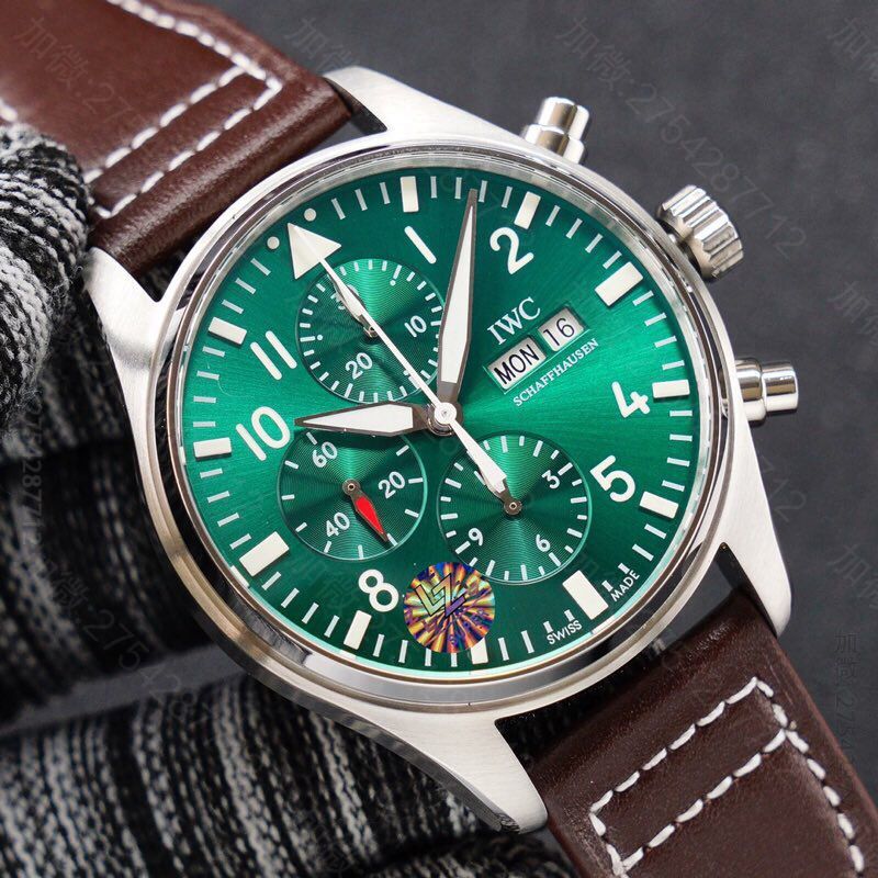 IWC万国3777飞行员计时系列TOP级上海7750机芯腕表 原单万国手表价格 