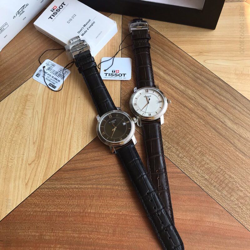 original Tissot,全原天梭装瑞士ETA石英机芯T097港湾系列男表