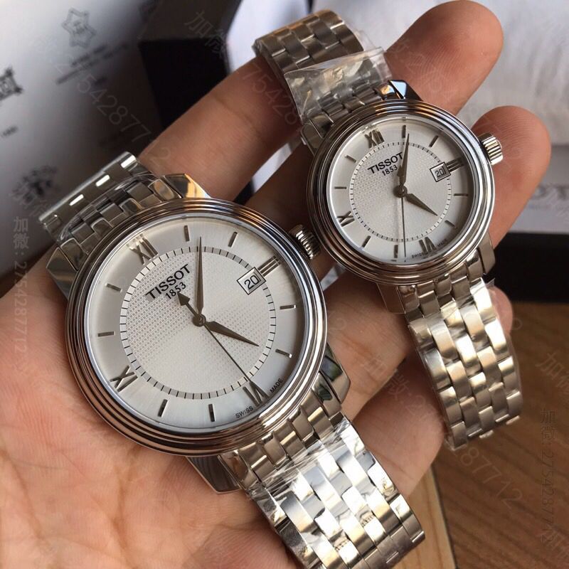 复刻天梭情侣款腕表 original Tissot,全原天梭装瑞士ETA石英机芯T097港湾系列男表情侣款 复刻天梭情侣款腕表 