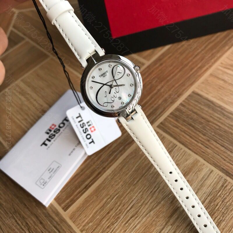 original Tissot,全原天梭T094佛拉明戈系列原装瑞士ETA石英机芯女表 天梭女士腕表 