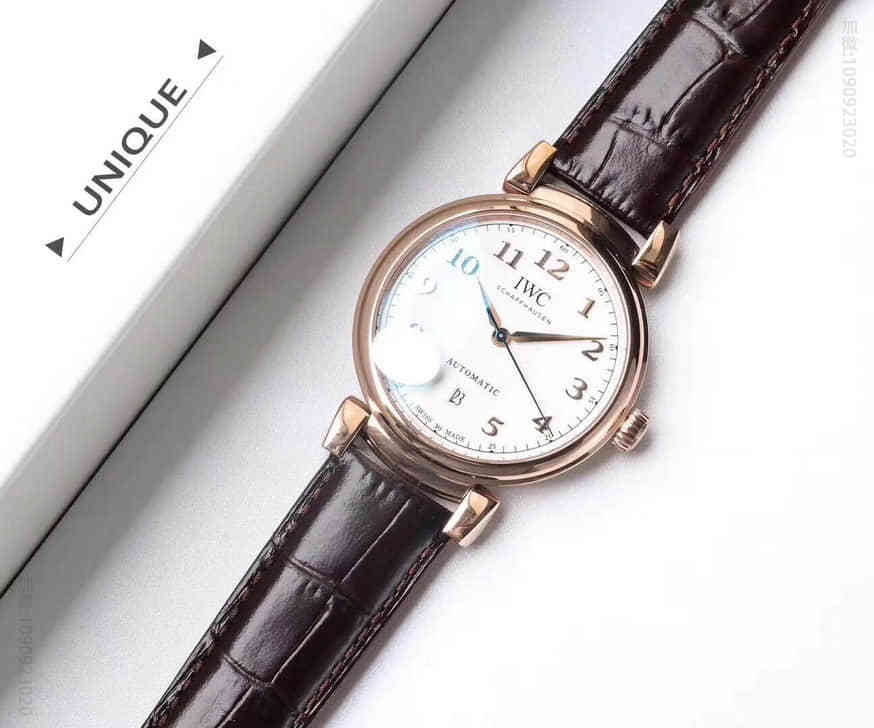 UF臻品 SIHH新品达文西系列 IWC 万国356601 直径40MM 承载海鸥2892机芯 意大利小牛皮表带