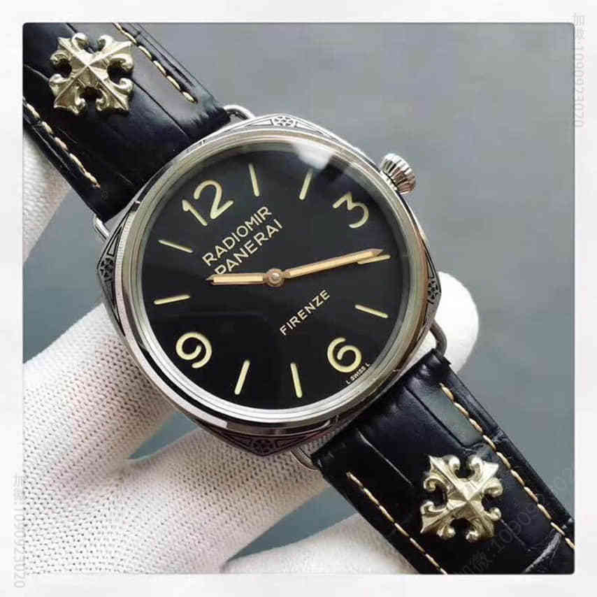 Panerai【沛纳海】手动机械机芯316L精钢表壳矿物强化玻璃镜面