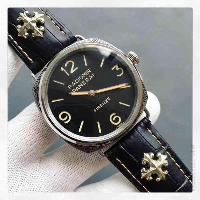Panerai【沛纳海】手动机械机芯316L精钢表壳矿物强化玻璃镜面 复刻沛纳海手表价格 