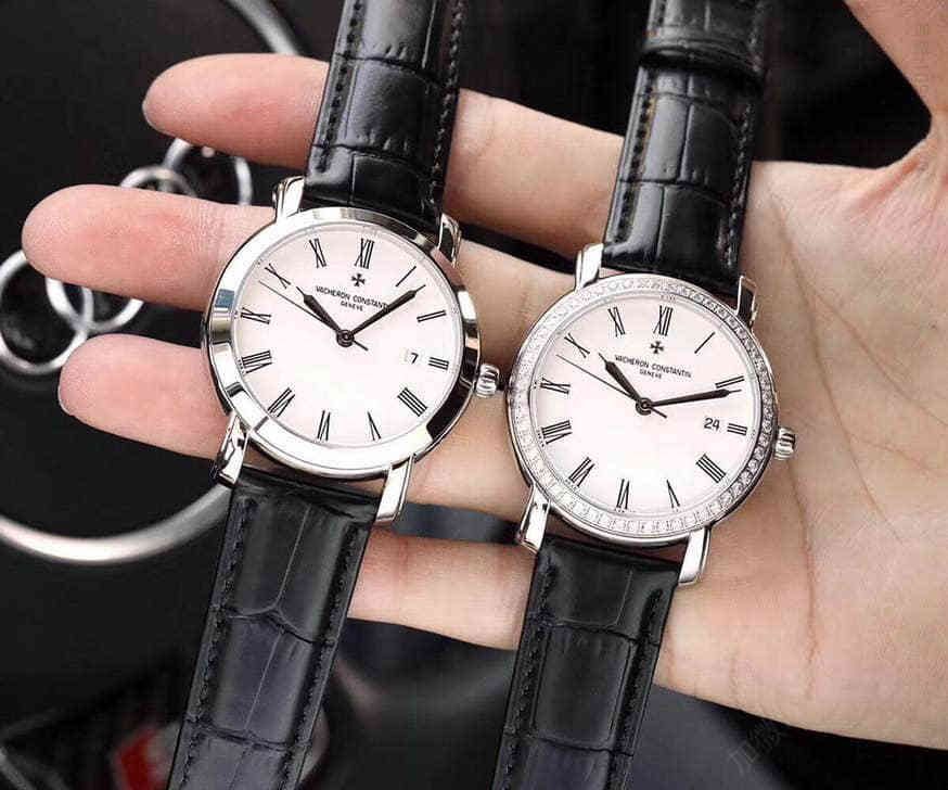 江诗丹顿Vacheron Constantin传承古典系列蓝宝石玻璃搭载2824机芯